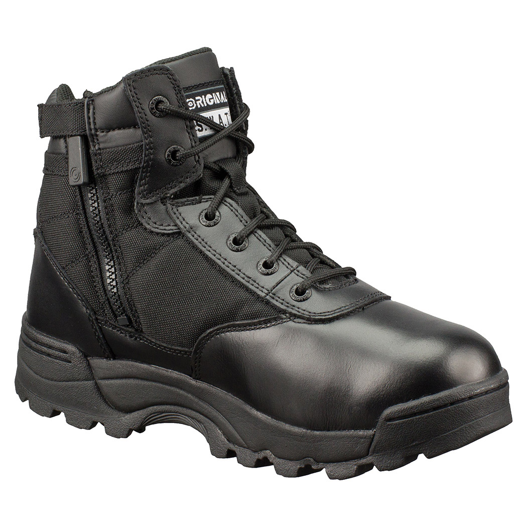 Original Swat Classic 6" SideZip Men's Tactical Boots Black 116401 eBay